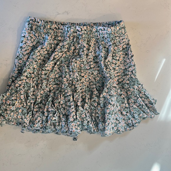 Aeropostale Skirts Medium Aeropostale Floral Skirt Poshmark
